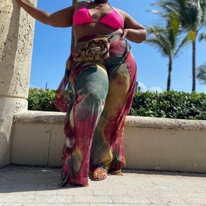 Swimsuit bottom cover up